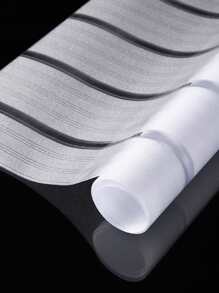 1入組條紋圖案裝飾膜 - 無色 - 查看 5