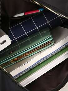 Túi đeo chéo Thú vật Có thể điều chỉnh được Đúng mốt - màu đen - Xem 7