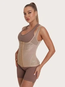 Sports Waist Trainer Vest - Apricot - View 4
