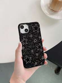 Ốp Điện Thoại In Hình Ngôi Sao Tương Thích Với iPhone15/15Plus/15Pro/15Promax - màu đen - Xem 3