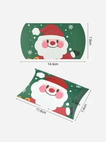 10pcs Christmas Pattern Random Gift Box - Multicolor - View 3