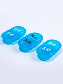 1pc Portable Random Medicine Storage Box - Multicolor - View 2
