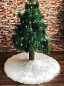 1pc Trang trí Cây thông Noel Fluffy - trắng - Xem 8