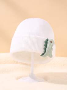 Baby Dinosaur Decor Hat - White - View 3