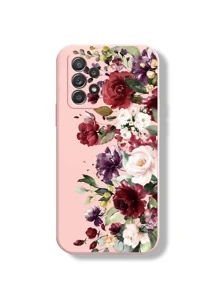 花卉玫瑰花手機殼，適用於 iPhone 15/15 Pro/15 Plus/15 Pro Max/14/14 Plus/14 Pro/14 Pro Max/11 Pro Max/12/12 Pro/12 Pro Max/13/13 Pro/13 Pro Max/ 11/11 Pro和 Samsung S24uu/S24+/ S24防護殼 - 彩色 - 查看 1