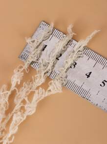 1skein Plain Yarn - Beige - View 3