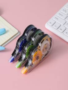 3入組隨機色修正帶