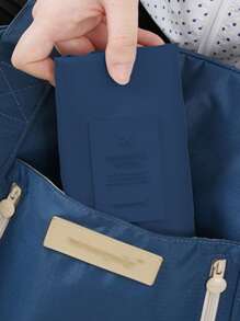 1入組極簡風格便攜鞋子收納 - 藏蓝色 - 查看 3