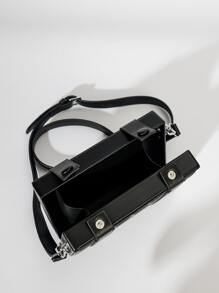 peach tree 1 Túi cầm tay cỡ lớn màu đen, túi xách tay màu đen, túi đựng đồ dùng văn phòng, túi đựng đồ kiểu cổ điển, quà tặng cho nam giới, quà tặng cho chồng, quà tặng cho bố, quà tặng Valentine, túi xách thời trang, túi đựng mỹ phẩm, túi xách sinh viên, túi xách ngoài trời, quà tặng Valentine, túi ví nam phong cách thể thao, túi đeo vai mùa xuân, túi kiểu cổ điển, túi mini - màu đen - Xem 3