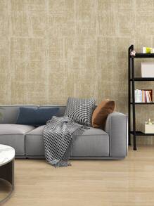 1roll Wooden Pattern Wall Paper - Multicolor - View 1