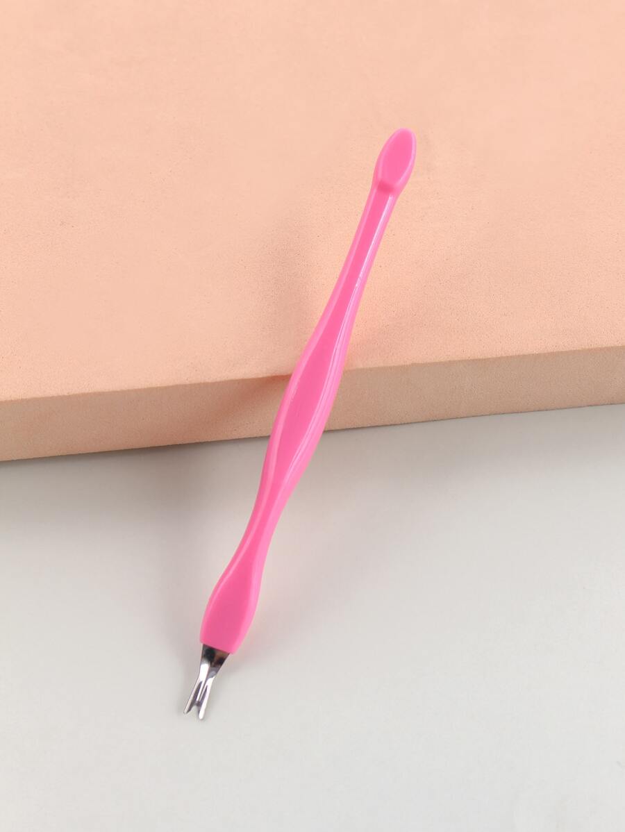 Biến đổi móng tay của bạn với dụng cụ loại bỏ da chết cứng móng tay loại bỏ lớp biểu bì 1 chiếc dụng cụ loại bỏ da chết móng tay cho phụ nữ và trẻ em gái, đồ dùng làm móng, dụng cụ làm móng, dụng cụ làm móng, trở lại trường, móng tay, dụng cụ làm móng để ấn vào móng tay - Hồng - Xem 1