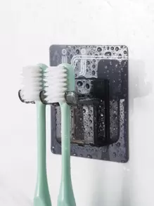 1 pieza Estante de baño liso color montado en la pared - Multicolor - Ver 1