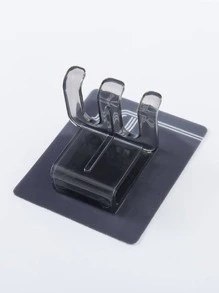 1 pieza Estante de baño liso color montado en la pared - Multicolor - Ver 3