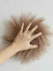 1 件人造蒲苇花环 12.6 英寸仿蒲苇花环装饰适用于家居波西米亚风墙壁装饰秋季装饰婚礼装饰、情人节、生日毕业礼物、秋季装饰、秋季 - 棕色 - 查看 5