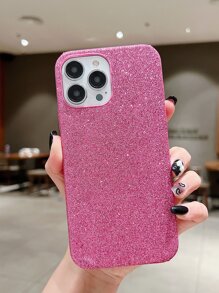 Glitter Phone Case - Pink - View 1