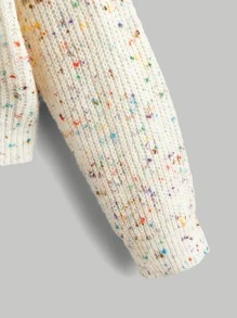 SHEIN MOD Pull en tricot à plumetis