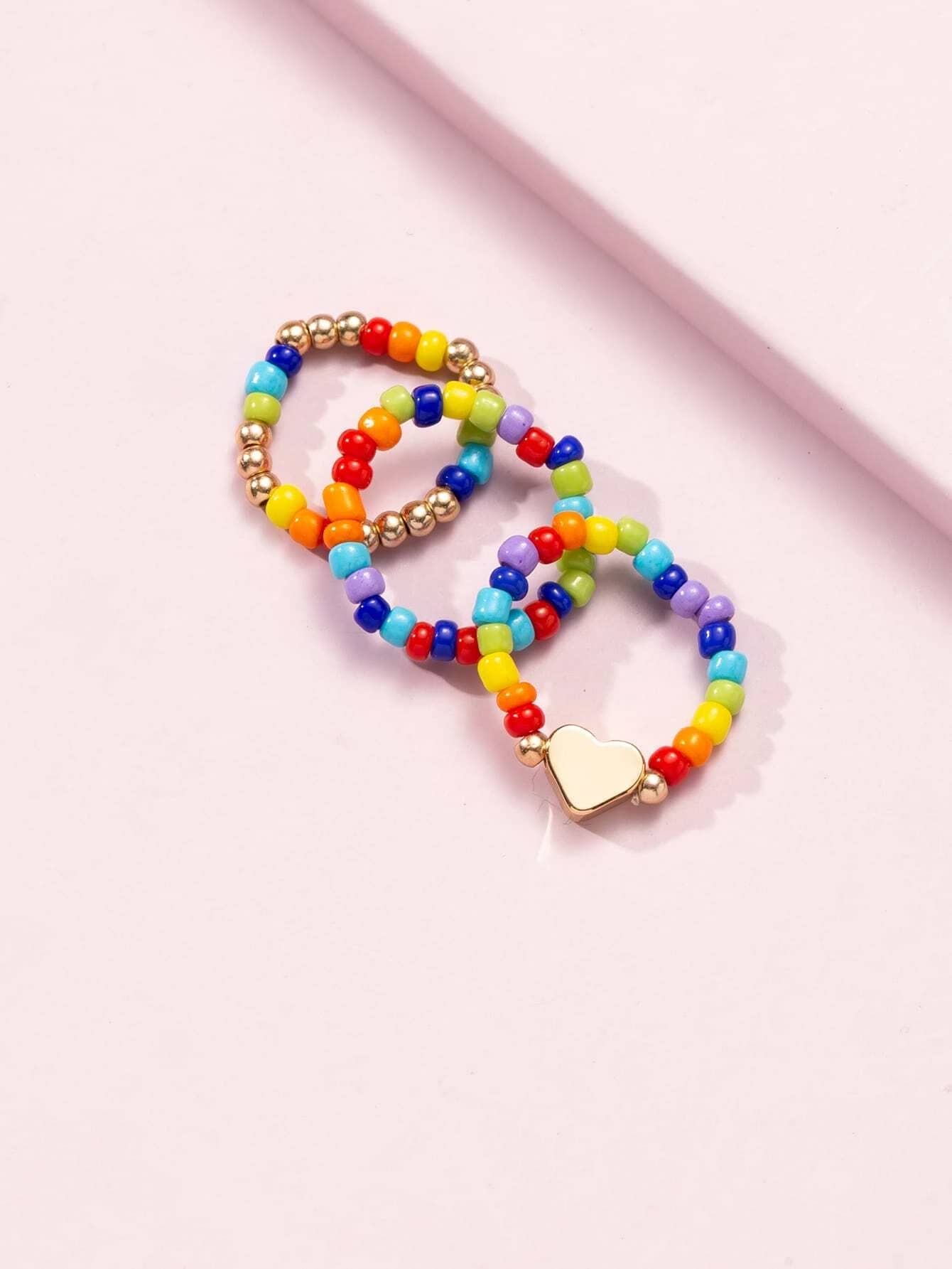 指輪・リング LOVE ME MONSTER Shining Beads Circle Ring 4BFK283 Ringen - Things I Like Things I Love