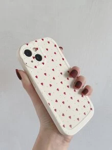 愛心圖案手機殼