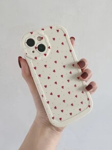 愛心圖案手機殼