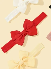 6 cái nơ trang trí tóc cho bé - Nhiều màu - Xem 3