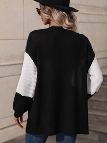 SHEIN LUNE Áo khoác nữ Khối Màu Giải trí - Nhiều màu - Xem 2