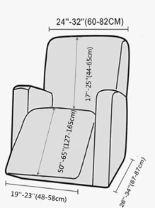 4 cái in hoa co giãn Ghế tựa - Nhiều màu - Xem 5