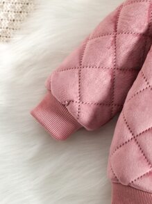 Bebé Cazadora tipo bomber con cremallera - Rosa - Ver 5