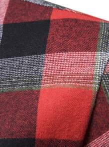 Manfinity Homme Loose Men's Checked Button Up Shirt - Multicolor - View 8