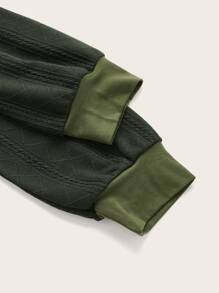 ROMWE Grunge Punk Camiseta con estampado de estrella de manga raglán