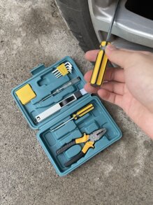 1 bộ Công cụ sửa chữa khẩn cấp ô tô hợp kim sắt đa chức năng - Nhiều màu - Xem 4