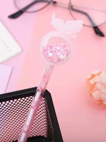 1入組卡通設計隨機中性筆