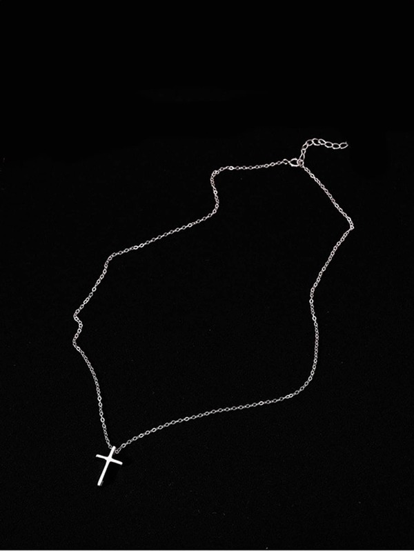 Cross Pendant Necklace SHEIN UK