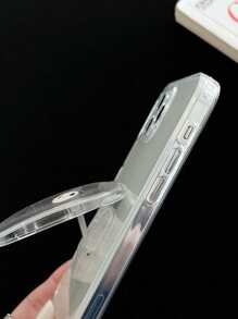 Clear Phone Case With Bear Design Stand-out Phone Grip - Clear - View 5