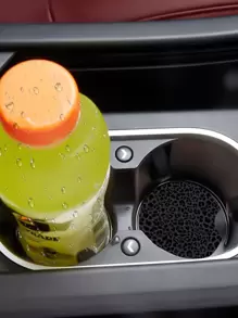 2入組豹紋印花汽車杯墊 - 彩色 - 查看 2