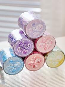 1入組泡泡圖案隨機和紙膠帶 - 彩色 - 查看 6