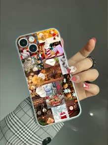 Christmas Aesthetic Collage Phone Case - Multicolor - View 1