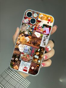Christmas Aesthetic Collage Phone Case - Multicolor - View 2