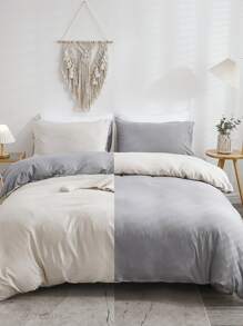 Bộ ga trải giường màu be, có các cỡ Double/Queen/King, bộ ga trải giường hai mặt màu xám và be, bộ đồ giường phong cách nông trại Bohemian, 3 món, ga trải giường bằng sợi microfiber siêu mềm mại và thoáng khí, 1 ga trải giường có khóa kéo, 2 vỏ gối, không bao gồm ruột chăn, phù hợp cho cả nam và nữ, lý tưởng cho sinh viên. - Nhiều màu - Xem 5