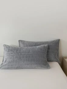 幾何樣式被套套裝不附帶內芯 - 灰色 - 查看 6