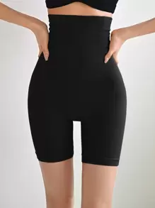 DAZY Ribbed Knit Shapewear Shorts