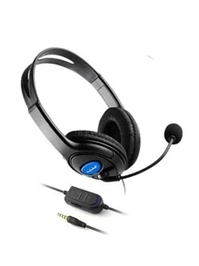 Auriculares con cable con micrófono - Negro - Ver 1