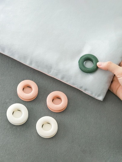 2pcs Random Color Bed Sheet Fixing Clip