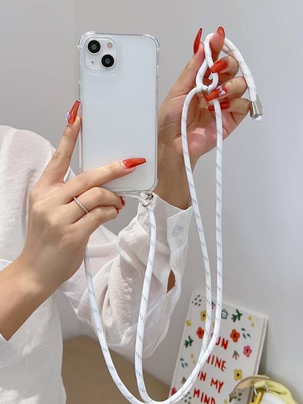 Clear Phone Case With Lanyard SHEIN UK