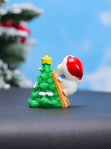 1 Miếng Nhựa Giáng sinh Người tuyết Leo Thiết kế Cây Đồ trang trí bảng điều khiển ô tô , Giáng sinh Nhà  Đồ trang trí - Nhiều màu - Xem 3