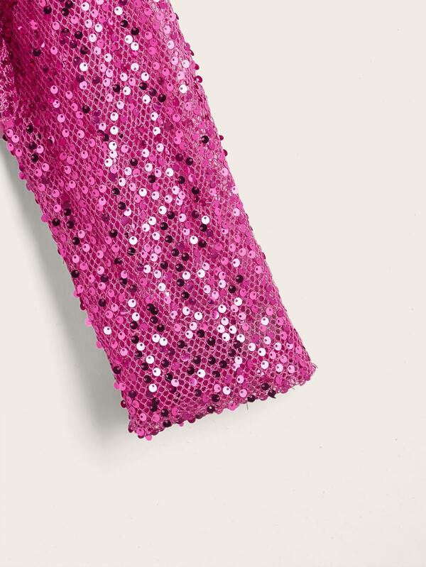 SHEIN Belle Plus Sequin Top SHEIN USA