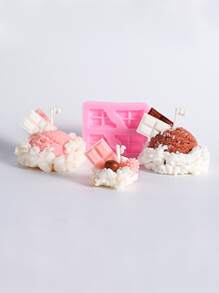 1pc Design DIY Silicone Mold - Pink - View 2