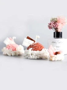 1pc Design DIY Silicone Mold - Pink - View 3