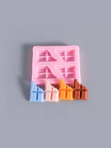 1pc Design DIY Silicone Mold - Pink - View 5