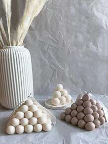 1pc Geometric Shaped DIY Silicone Mold - White - View 5