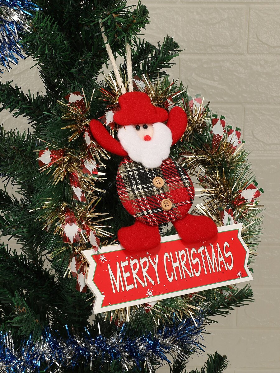 1pc- Christmas Decoration - Multicolor - View 1